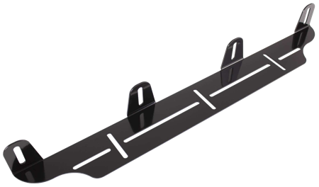 Extraljusfäste för nummerplåt, 4-lampor upp till 9"